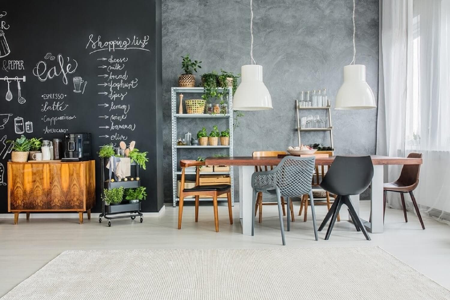 nachhaltige küche loft feeling